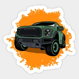 Ford Raptor PickUp Truck Sticker